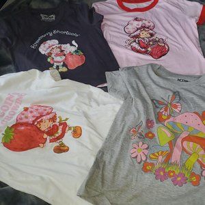 New without tags womens / juniors size lg. Strawberry shortcake lot of t shirts